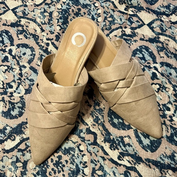 Journee Collection Shoes - Journee Collection Kalida pointed toe mules